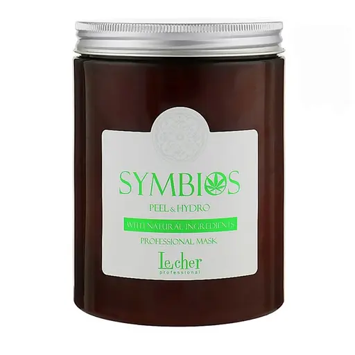 Професійна зволожуюча відновлююча маска для сухого та ламкого волосся Le Cher Symbios Peel & Hydro - фото 1