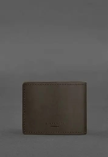 Кожаная обложка для разрешения на оружие темно-коричневая Crazy Horse - фото 4