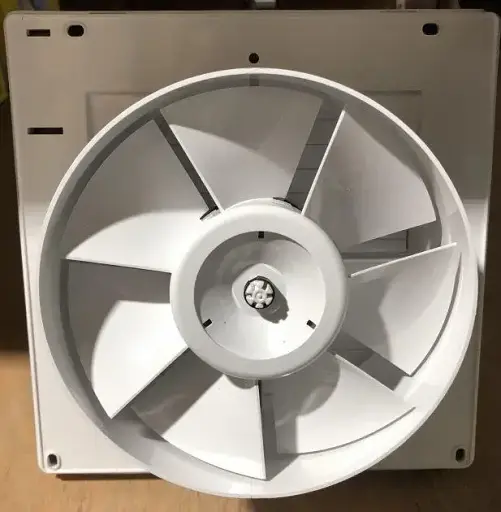 Вентилятор вытяжной бытовой Vents 150 МА с жалюзями белого цвета - фото 2