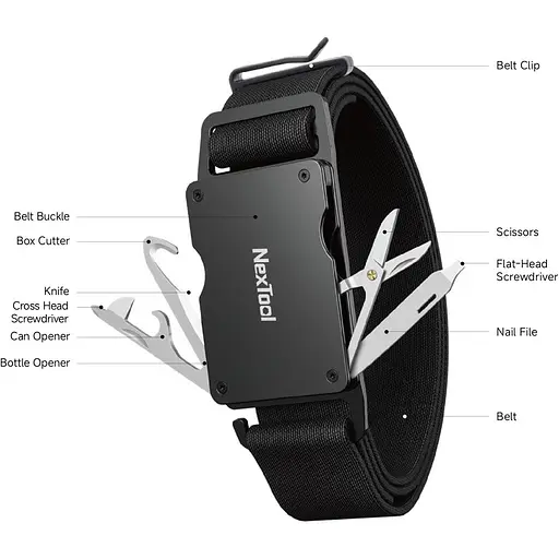 Ремень-мультитул Nextool Multi Functional Belt Tool P50 [144300] - фото 5