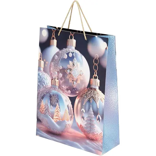 Пакет подарунковий новорічний Ялинка YY050927 Різнокольоровий (NY) - фото 1