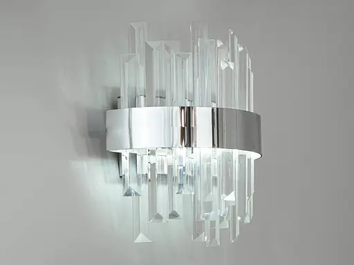 Настінний світильник нічник, 18 Вт, хром - фото 3