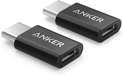 Переходник Anker USB-C to MicroUSB A8174 (B8174001) набор из 2 штук