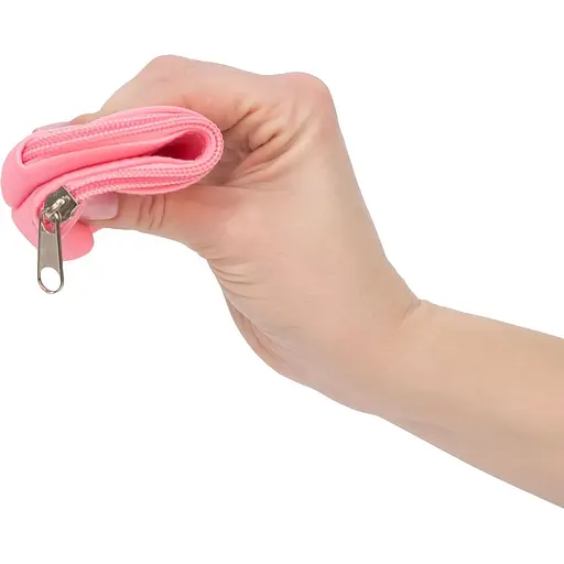 Сумка для зберігання секс-іграшок PowerBullet - silicone Storage ZippeRed Bag Pink - фото 3