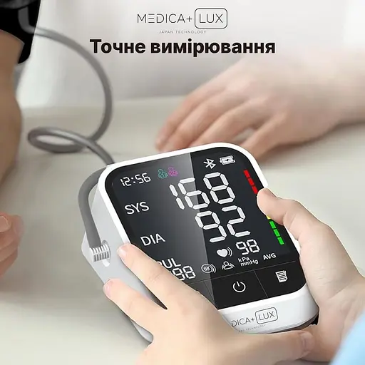 Тонометр Medica+ LUX CardiControl X Type-C автоматичний на плече - фото 4