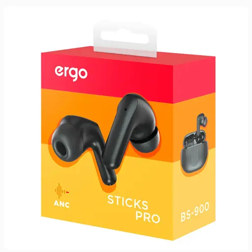 Гарнітура Ergo BS-900 Sticks Pro Black (6819315) - фото 6