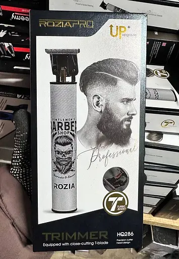 Професійна машинка триммер Rozia Pro HQ-286 для стрижки окантовки для бороди та вусів 5 Вт - фото 9
