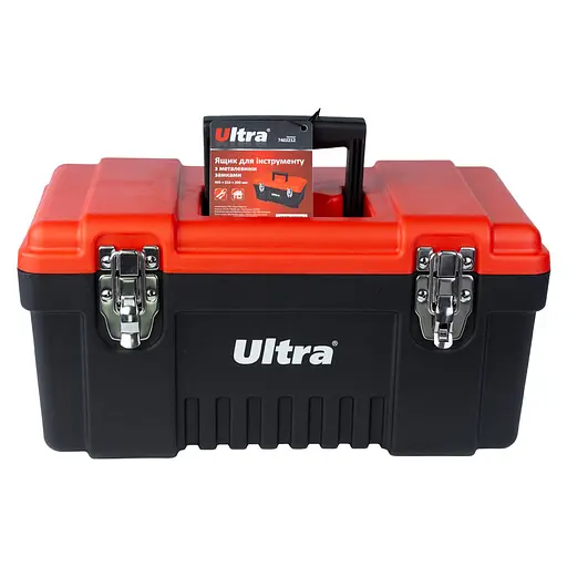 Ящик для инструмента Ultra металлические замки 405×210×200мм 7402212 - фото 4
