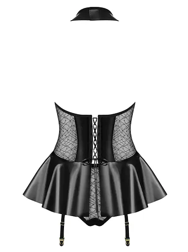 Комплект білизни Obsessive 859 L/XL чорний - фото 6