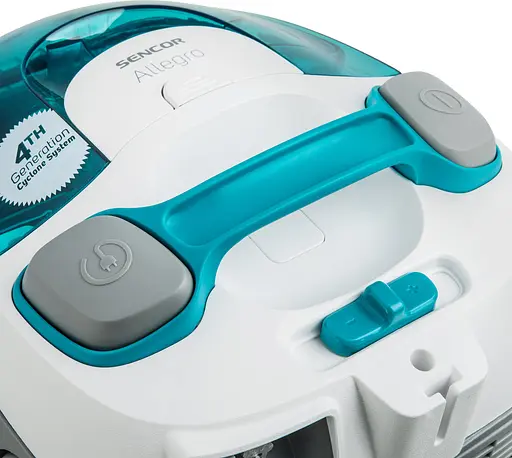 Sencor Пилосос контейнерний Allegro, 890Вт, конт пил -1,5л, НЕРА, синьо-сірий - фото 6