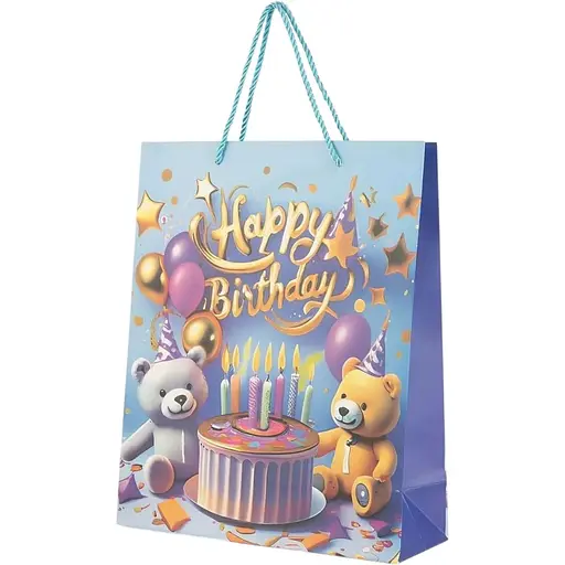 Пакет подарунковий XDW111132 Синій - фото 1