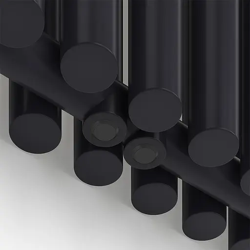 Радіатор дизайнерський Ideale Gloria 12 5/1800/295 чорний, Чорний - фото 3