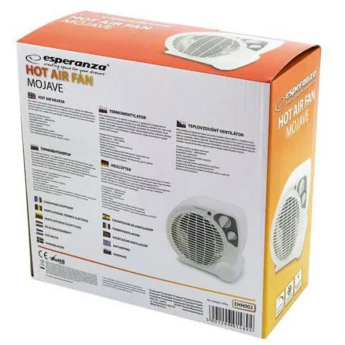 Тепловентилятор Esperanza EHH002 Mojave 2000W - фото 3