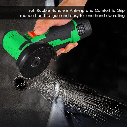 Sunydog 12V акумуляторна кутова шліфувальна машина набір інструментів портативна літієва електрична кутова шліфувальна машина - фото 5