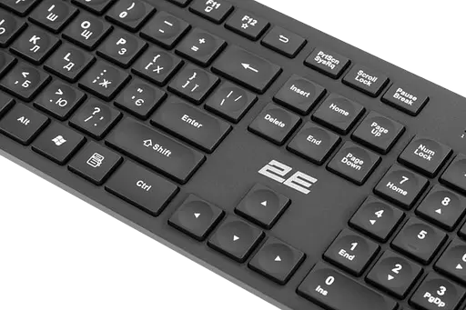 Клавиатура беспроводная 2E KS260 Black (2E-KS260WB) - фото 2