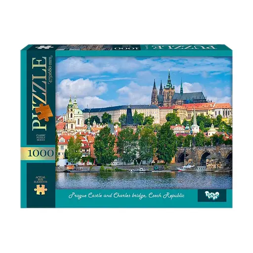 Пазл Пражский Град C1000-13-10, 1000 элементов
