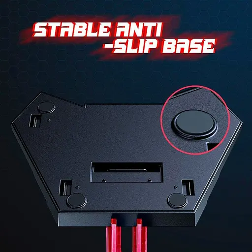 Підставка для навушників Onikuma ST-3 Black/Red [136246] - фото 7