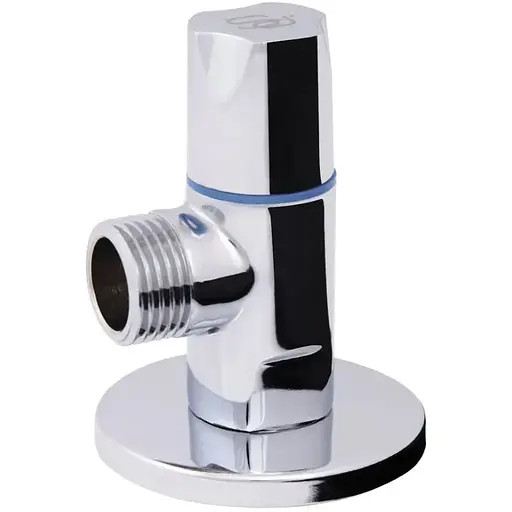 Кран приборный SD Forte 1/2" ручка "круг" SF342W1515 - фото 1