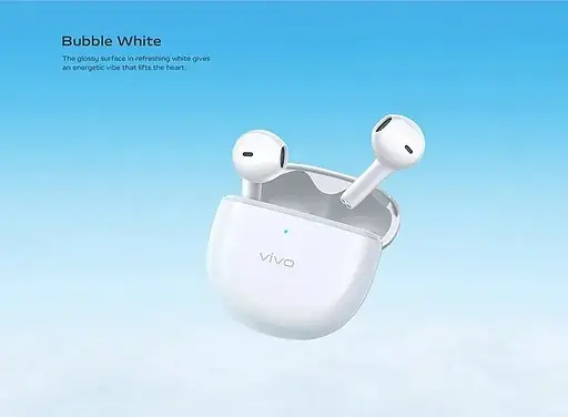 Навушники бездротові в кейсі Vivo TWS Air білі - фото 5