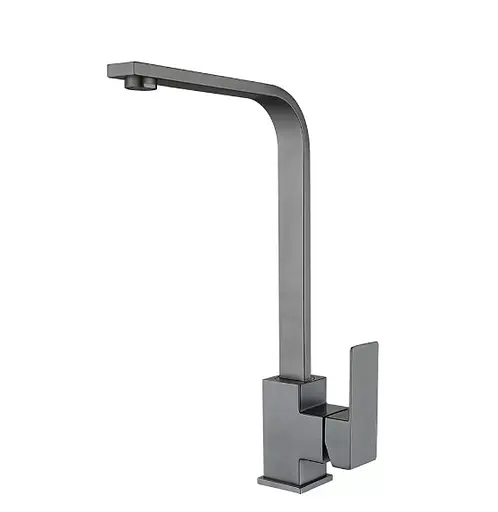 Змішувач для кухні Wezer PRO4-02-GUNGREY - фото 1