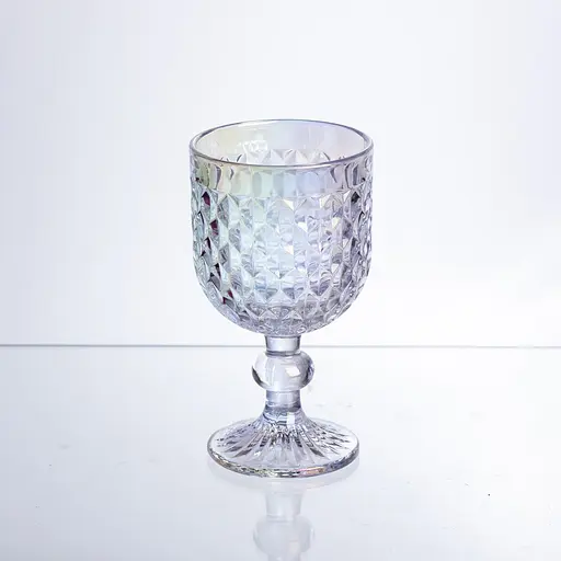 Набор бокалов для вина 6 штук по 220 мл rainbow HP-19-254 для подачи красных белых вин прозрачный Yiwu HP-19-254 - фото 3