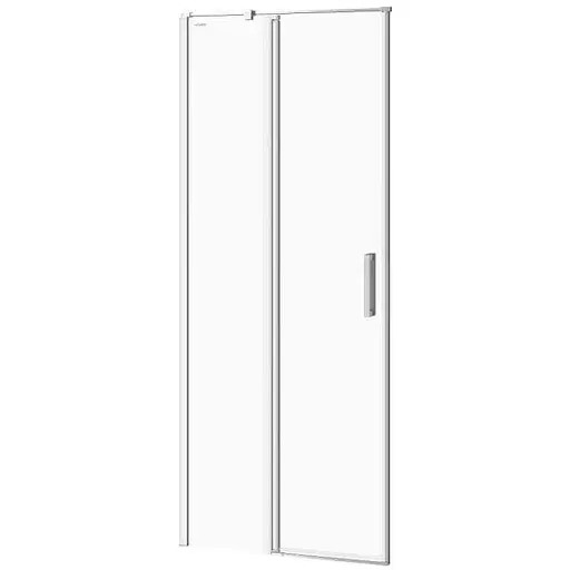 Душові двері Cersanit Moduo на завісах ліві 800x195 S162-003, Ліва, прозорий, хром - фото 1