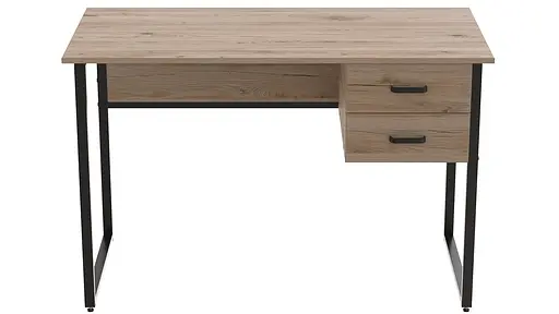 Компьютерный стол Ferrum-decor Таккота 76x120x70 черный ДСП Дуб Артизан 32мм (FRD-101952) - фото 2