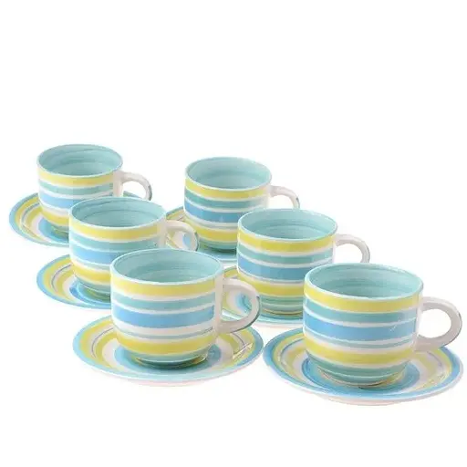 Набор чашек с блюдцами 6 шт. Минерва NC21SETCUP
