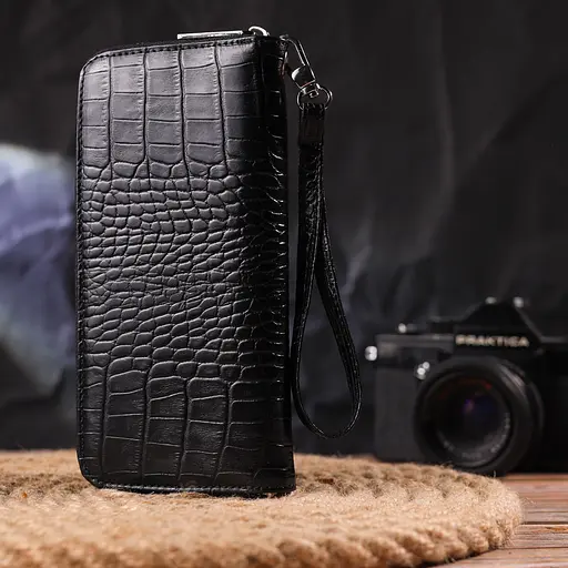 Женский кожаный кошелек Canpellini 19х9.5х2.5 см acs0025131 - фото 7