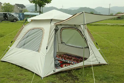 Палатка-автомат Square TentCC-SY23ZP002-1 двухместная с тамбуром для кемпинга и походов - фото 4