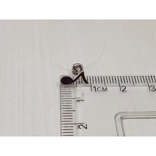 Серебряная моносерьга Dear. 3554С - фото 3