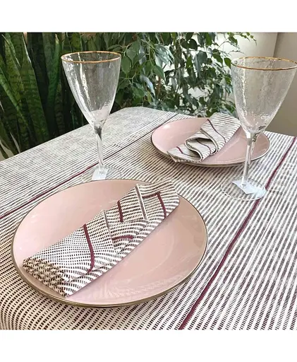 Серветка Прованс Avantime, 40х40 см, Міраж, бордо (17321) - фото 2