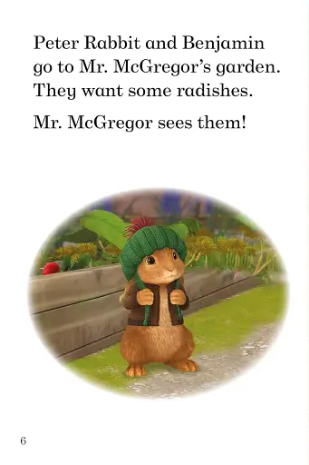 Ladybird Readers 1 Peter Rabbit and the Radish Robber - фото 2