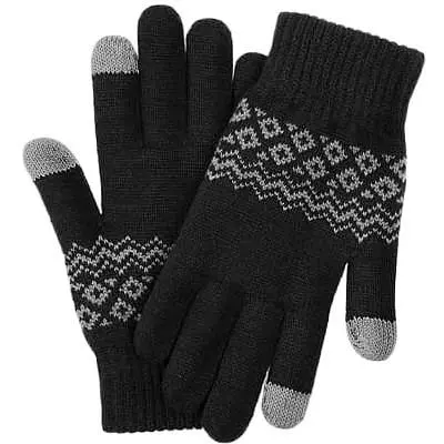 Перчатки для сенсорных экранов Friend Only 160/80 3040017 черные