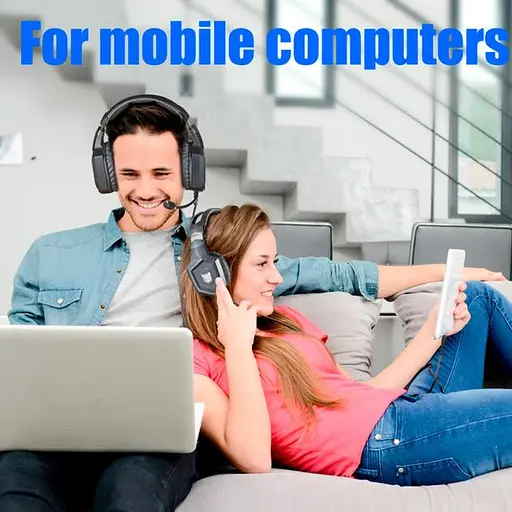 Проводная игровая гарнитура Onikuma Gaming K8, USB, 3.5mm, 2.2m, LED black - фото 6