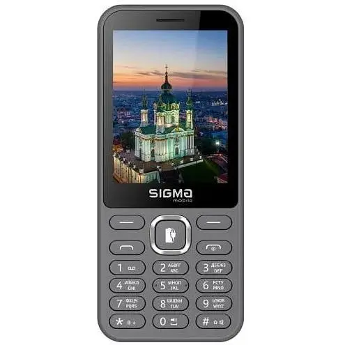 Мобильный телефон Sigma mobile X-style 31 Power Type-C, Grey, 2 Mini-SIM, дисплей 2.8" цветной (240x320), моноблок, MediaTek - фото 1