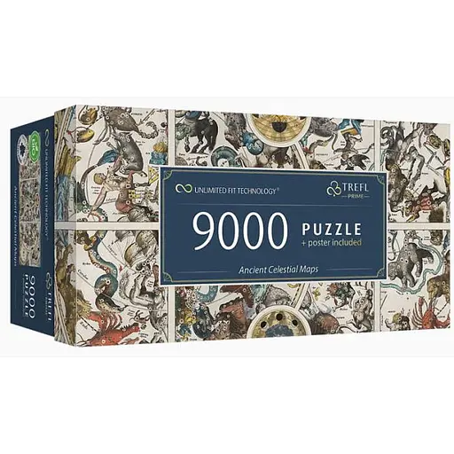 Пазл Trefl Безмежна колекція: Стародавні небесні карти 9000 ел. (81031)