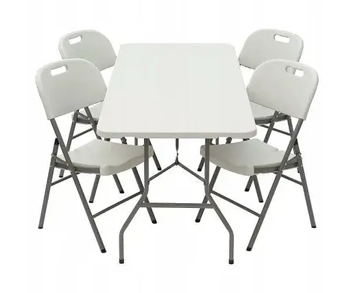 Садовая мебель SpringFun комплект раскладной стол 180см с 4 стульями - фото 3