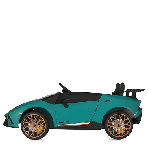 Електромобіль дитячий Bambi Lamborghini M 5020EBLR-5 24V на пульті керування та сигналом на кермі - фото 4