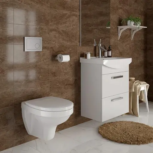 Унітаз підвісний Cersanit Delfi K11-0021 без сидіння 30412 - фото 6