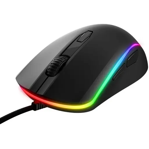 Миша ігрова HyperX Pulsefire Surge чорна підсвітка RGB USB (4P5Q1AA) - фото 1