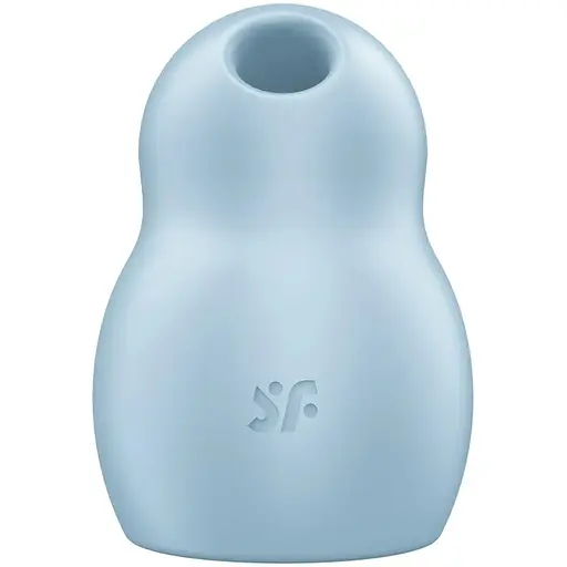 Вакуумний кліторальний стимулятор з вібрацією Satisfyer Pro To Go 1 блакитний