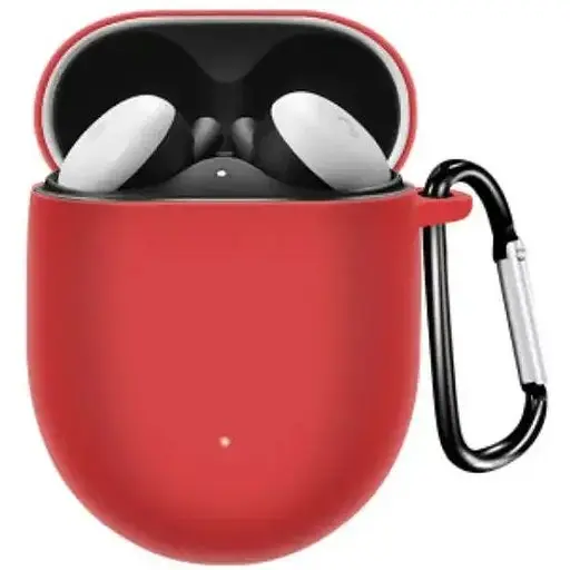 Чохол-накладка DK Silicone Candy Friendly з карабіном для Google Pixel Buds A (011407) (red)