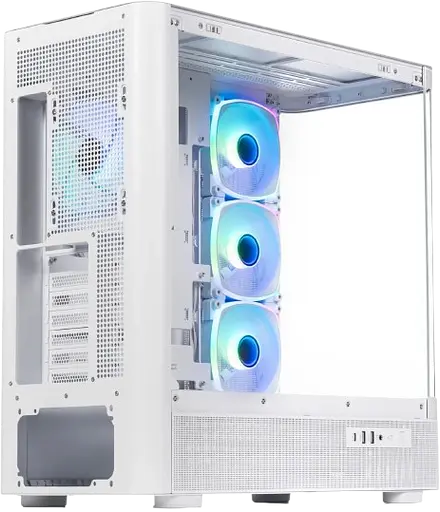 Корпус QUBE MASTERFORCE RGB White (MASTERFORCE_GWNU3) - фото 2