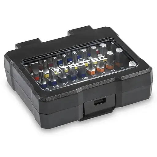 Набор бит Trotec PSCS Screwdriver 32 pieces Bit Set (DAS302814) - фото 3