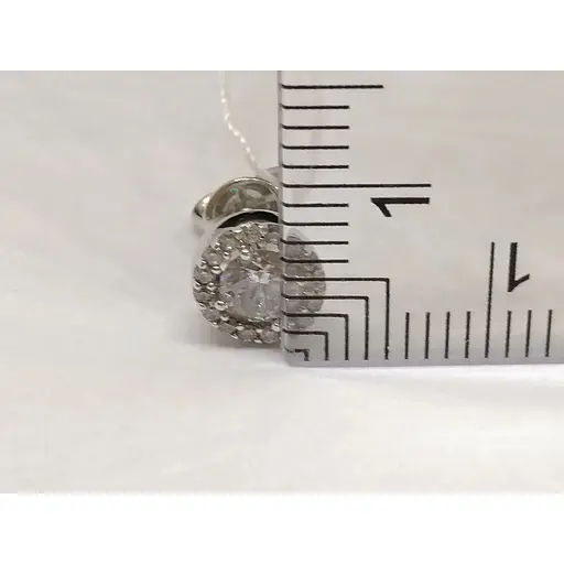 Золоті сережки-пуссети Favoritum з фіанітами. 211358_2Б - фото 4