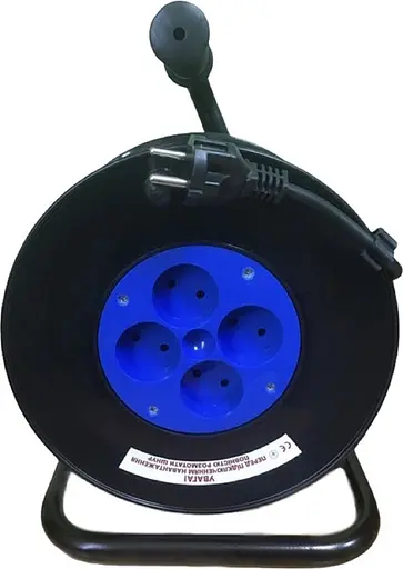 Подовжувач на котушці Synergy 2 х 1 мм 25 м (2211778118790)