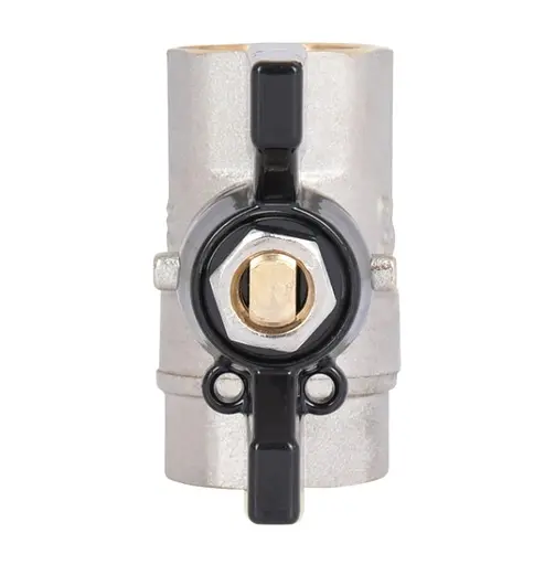 Кран кульовий Thermo Alliance Base 1/2" ВВ прямий, PN40, метелик SD602W15 - фото 7