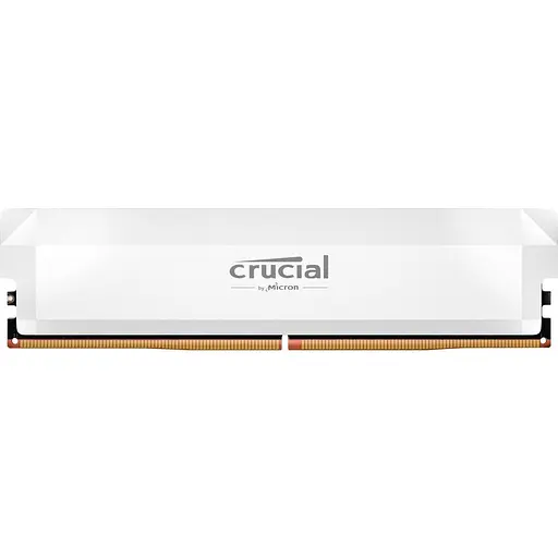 Модуль пам'яті DDR5 Crucial Pro OC 16GB 6400MHz White (CP16G64C38U5W) [147385]