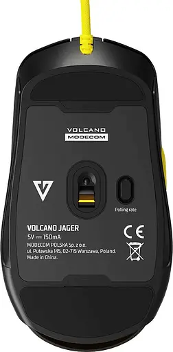 Мышь Modecom Jager Volcano, игровая, 12400dpi., 7кн.,RGB, Hot-Swap, custom., черная - фото 2